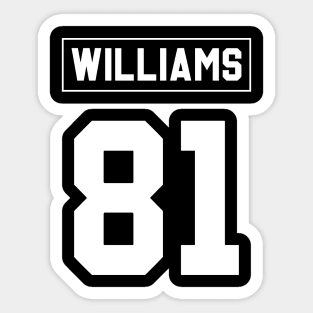 Williams - Chargers Sticker